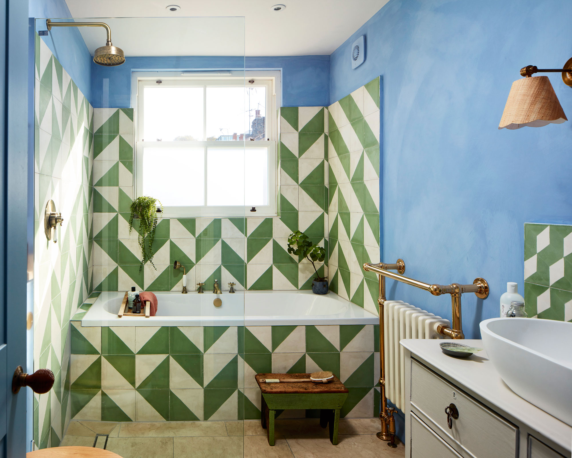 Lime-wash specialty finish