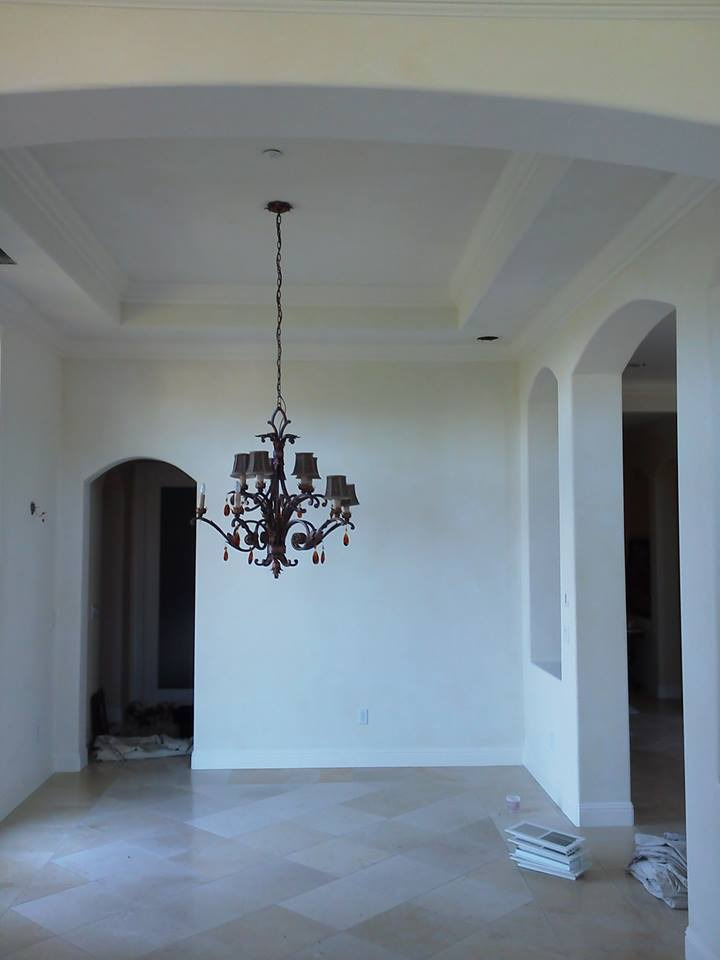 Interior painting project