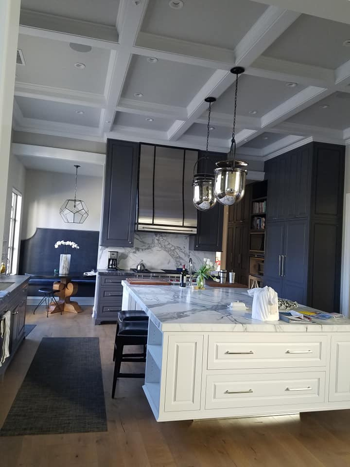 Refinished kitchen by Pucci Painting